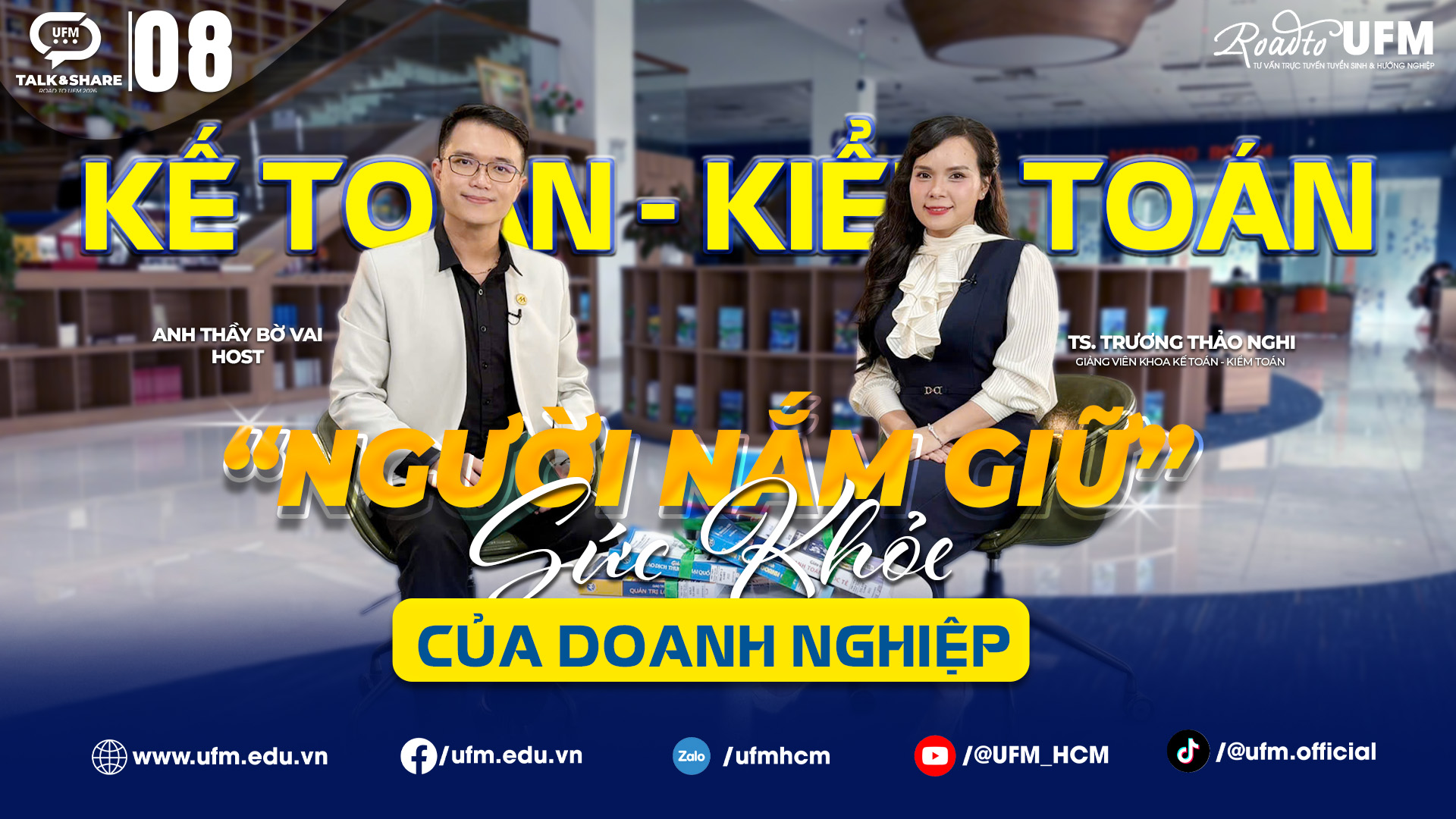 [UFM Talk & Share 2026] Kế toán - Kiểm toán | Người nắm giữ 