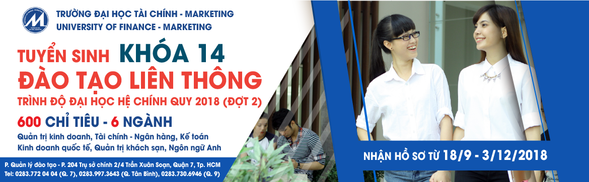 THÔNG BÁO THỜI GIAN, ĐỊA ĐIỂM THI TUYỂN SINH KHÓA 14 – ĐÀO TẠO LIÊN THÔNG TRÌNH ĐỘ ĐẠI HỌC HỆ CHÍNH QUY NĂM 2018 (ĐỌT 2)